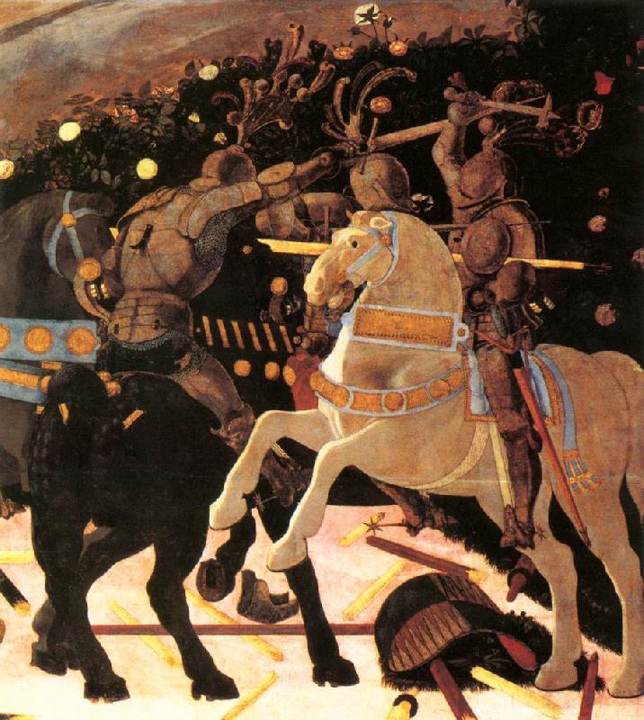 UCCELLO, Paolo Niccol da Tolentino Leads the Florentine Troops (detail) ou Sweden oil painting art